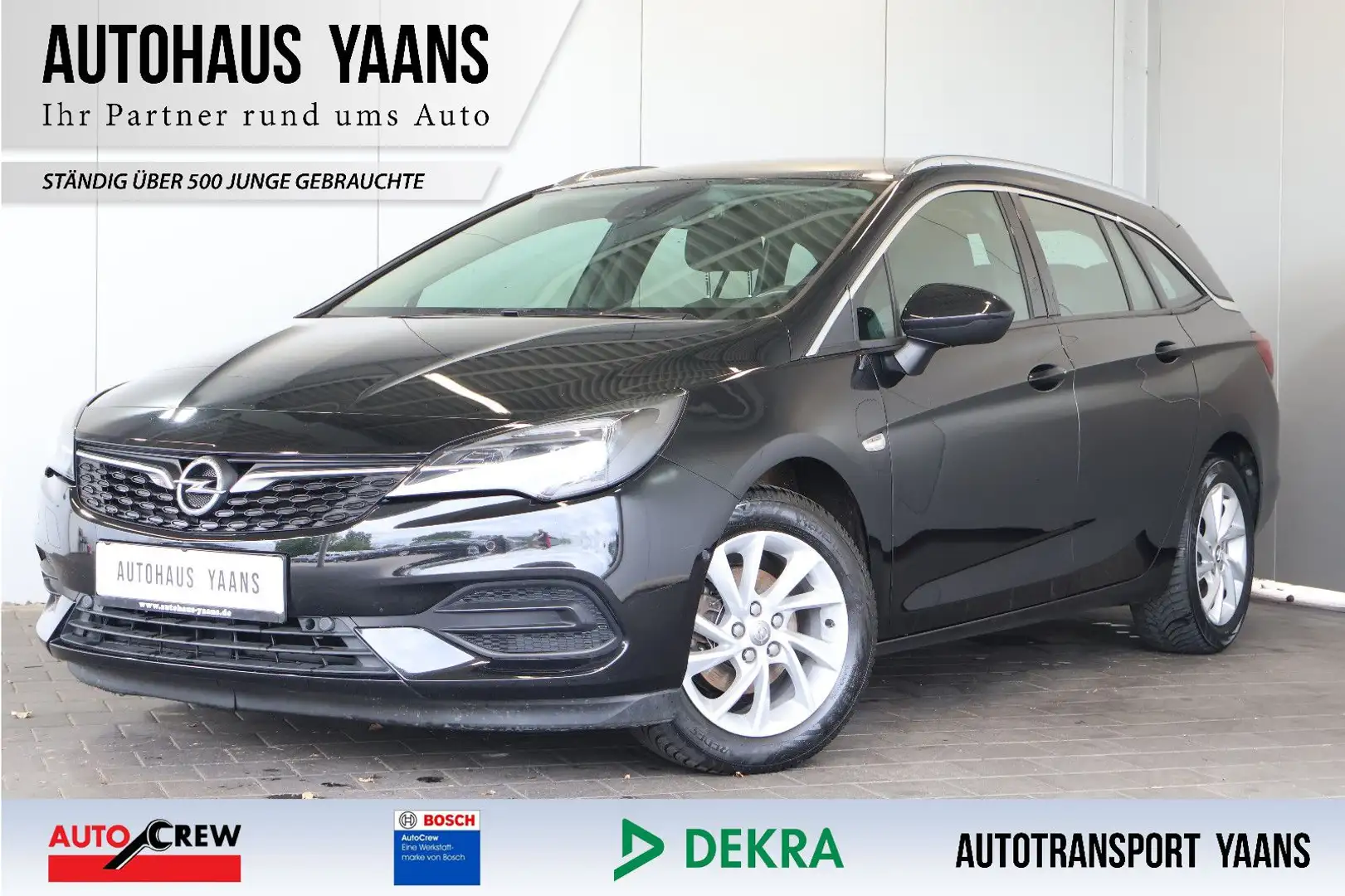 Opel Astra K ST 1.5 CDTI Elegance SIDE+KEY+KAM+LED Schwarz - 1