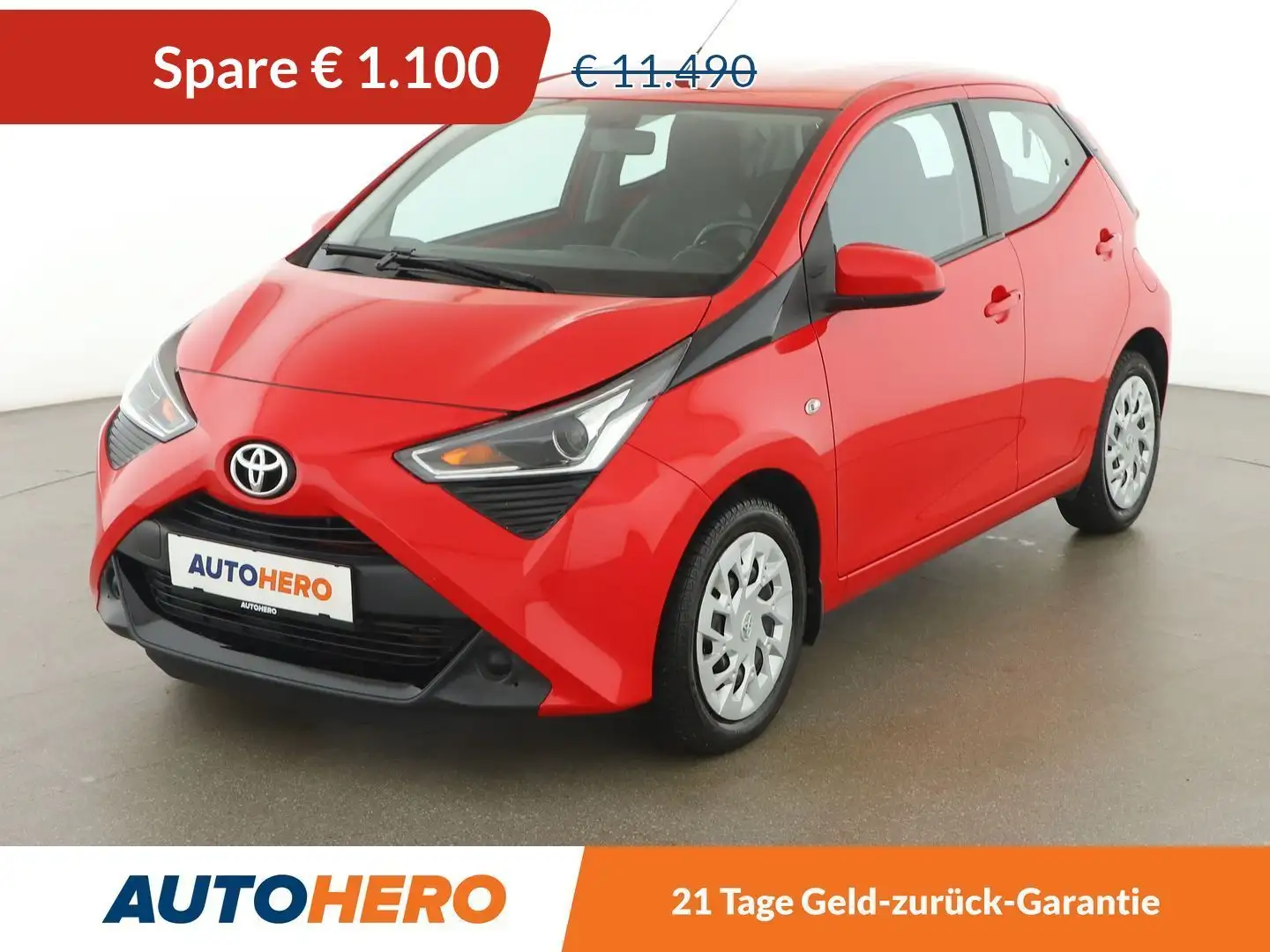 Toyota Aygo 1.0-VVT-i X-Play *BT*KLIMA*LIMITER* Rot - 1