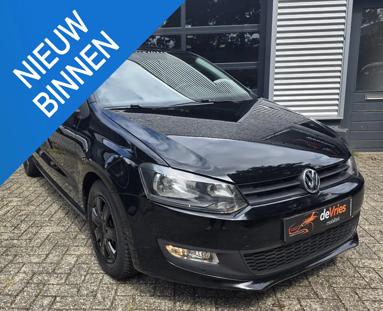 Volkswagen Polo 1.2 Easyline **AIRCO-APK-ELEKTR.PAKKET** Noir - 1