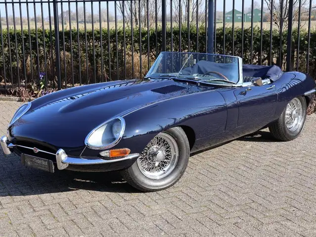 1966 Jaguar E-Type in Blue for sale