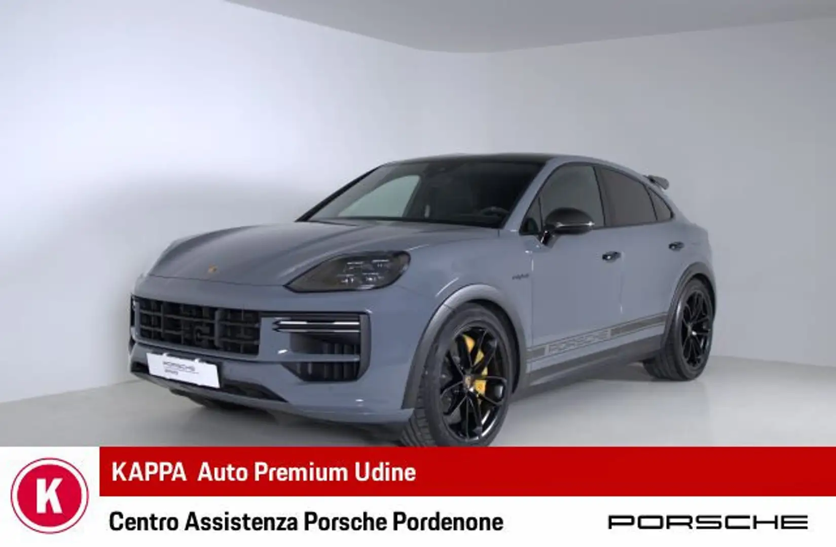 Porsche Cayenne Coupé 4.0 V8 Turbo E-Hybrid Grijs - 1