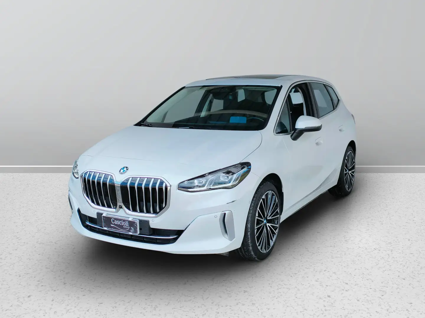 BMW 218 i Luxury auto Active Tourer White - 1