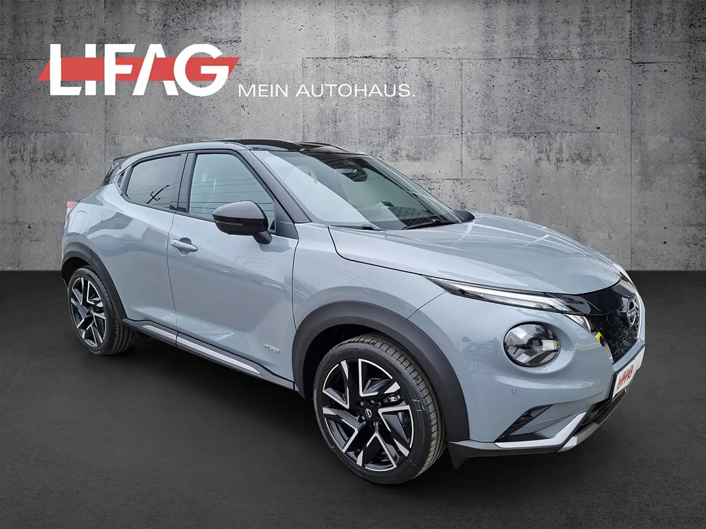 Nissan Juke 1,6 Hybrid N-Design Aut. *ab €27.990,-* Grau - 1