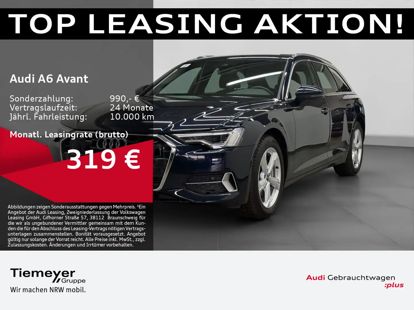 Audi A6 45 TFSI Q ADVANCED LM19 MATRIX ASSIST A Blau - 1