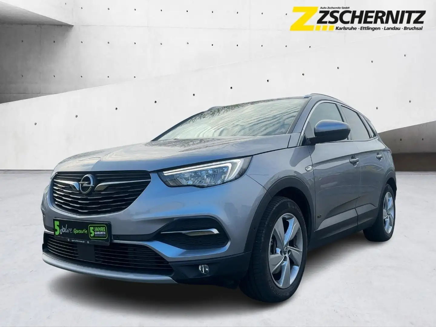 Opel Grandland 1.6 Turbo Elegance 4 inkl. WKR AHK Grau - 1
