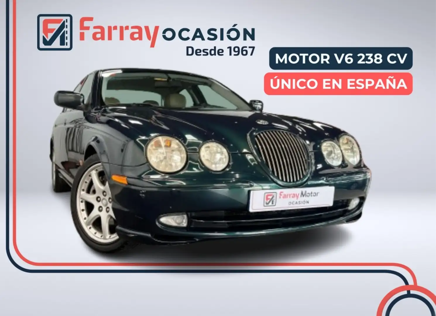 Jaguar S-Type 3.0 V6 Sport Verde - 1