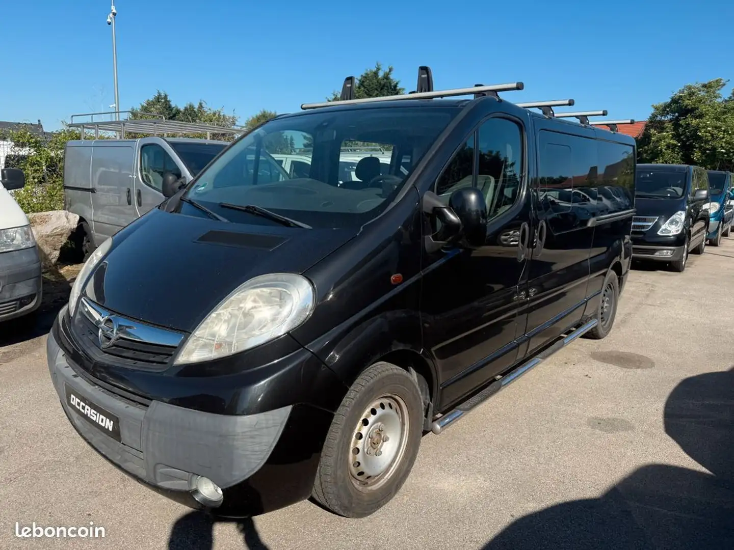 Opel Vivaro 2.5 cdti 150cv 5places L2H1 Double Cab Clim-Règula Noir - 1