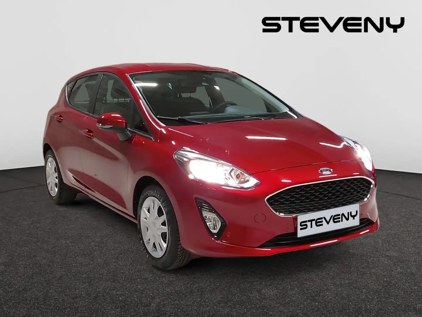 Ford Fiesta BUSINESS CLASS 1.1i SS 70CV *FAIBLE KMS ET TAXES* Rojo - 2