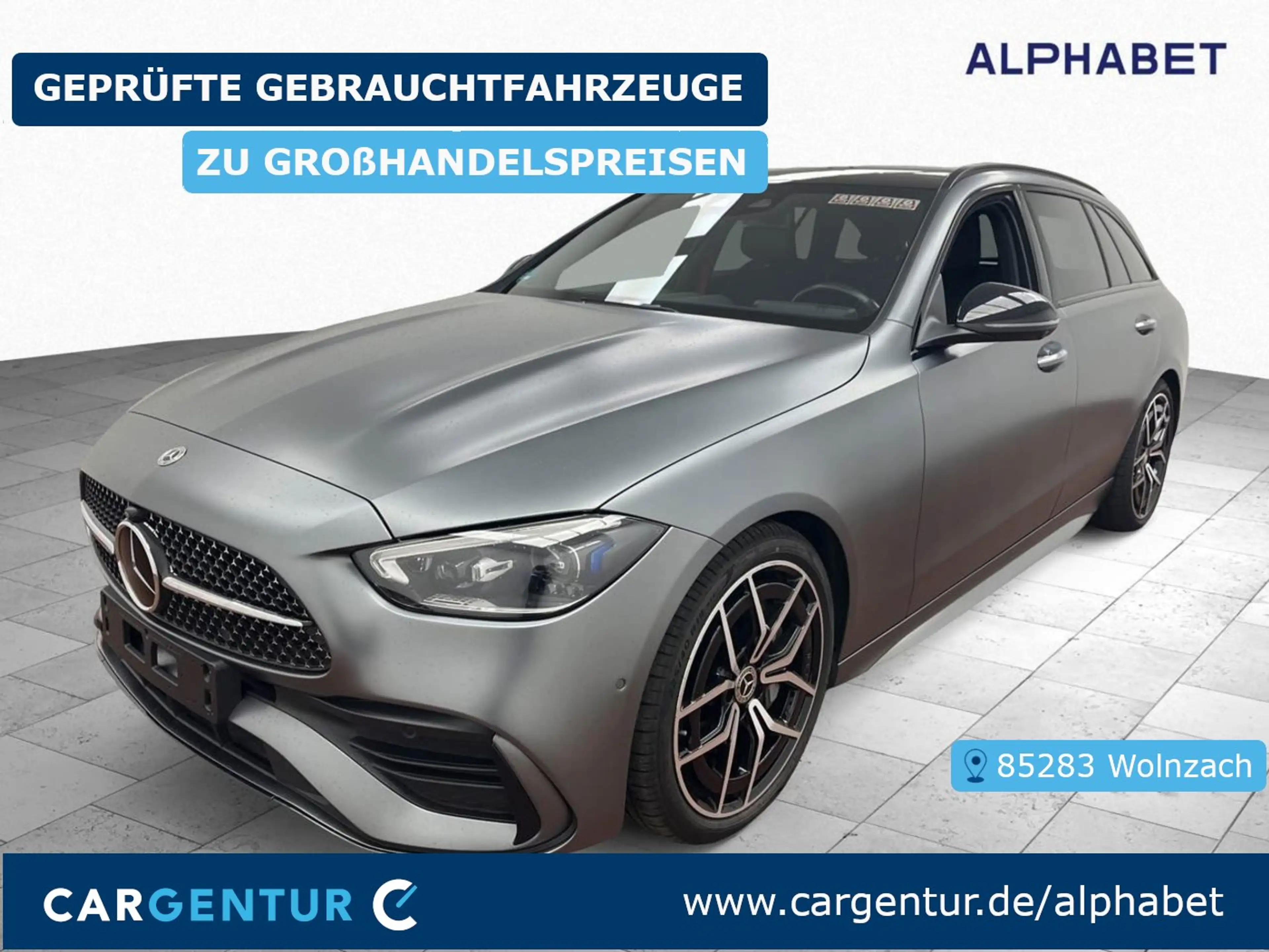 Mercedes-Benz C 220 d / 250 AMG Line Burmester 360° AHK Pano