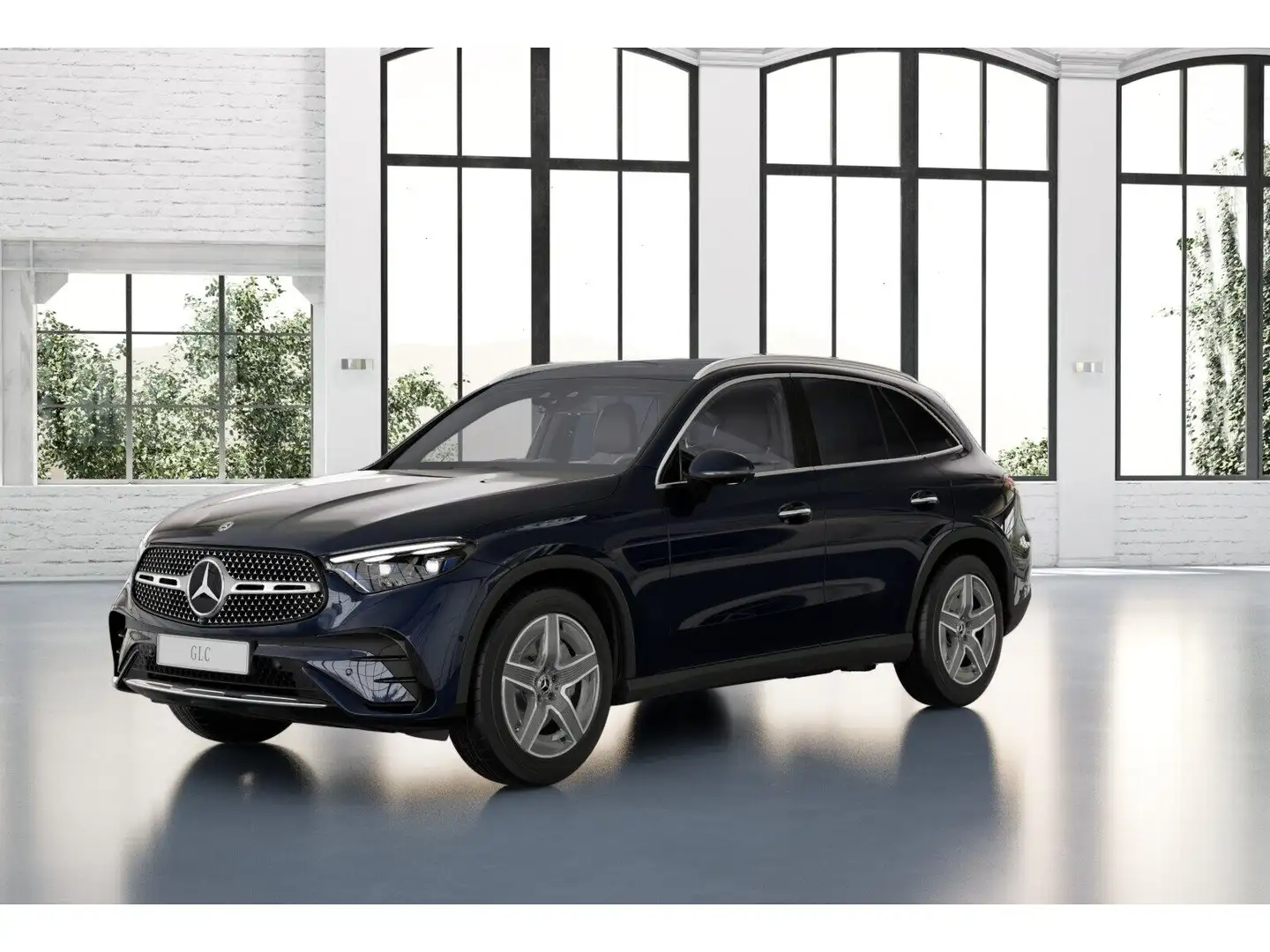 Mercedes-Benz GLC 200 4MATIC Totw Distr PTS LED Sitzklima Pano Blau - 2