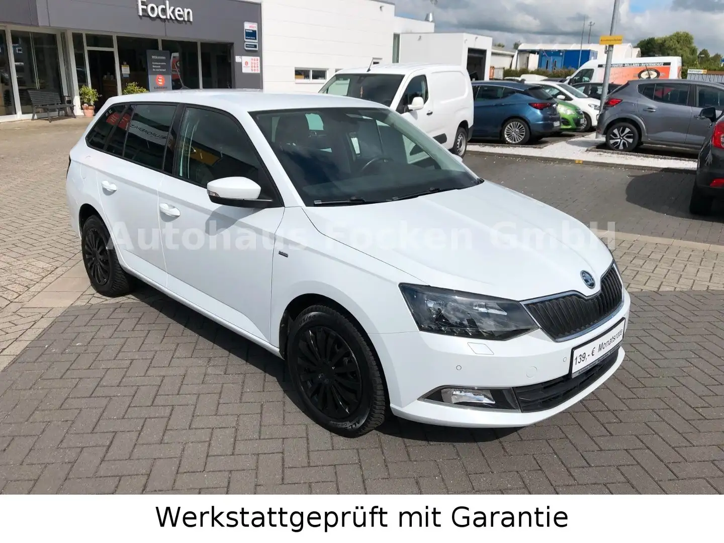 Skoda Fabia Combi Clever Wit - 1