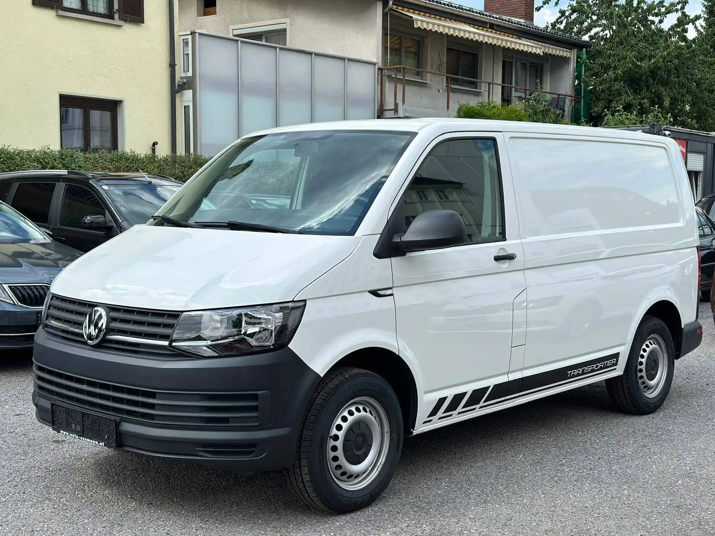 Volkswagen T6 Kombi Kasten 2.0 TDI | 3 Sitzer | NUR 56000 KM | TÜV NEU | 1.Besitz Weiß - 2