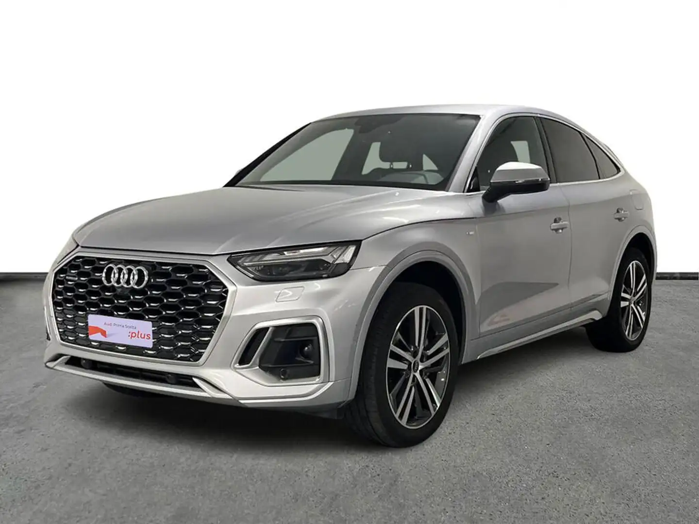 Audi Q5 Sportback 50 2.0 tfsi e S line Plus quattro s Silber - 1