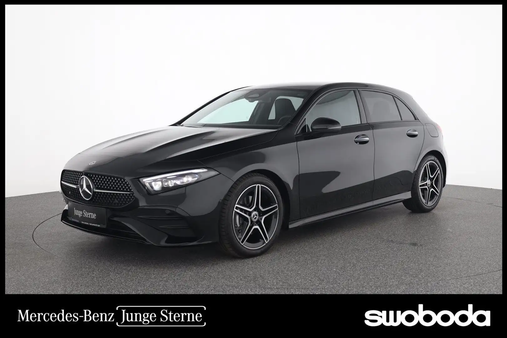 Mercedes-Benz A 180 d AMG Line Multibeam Winterpkt Schwarz - 1
