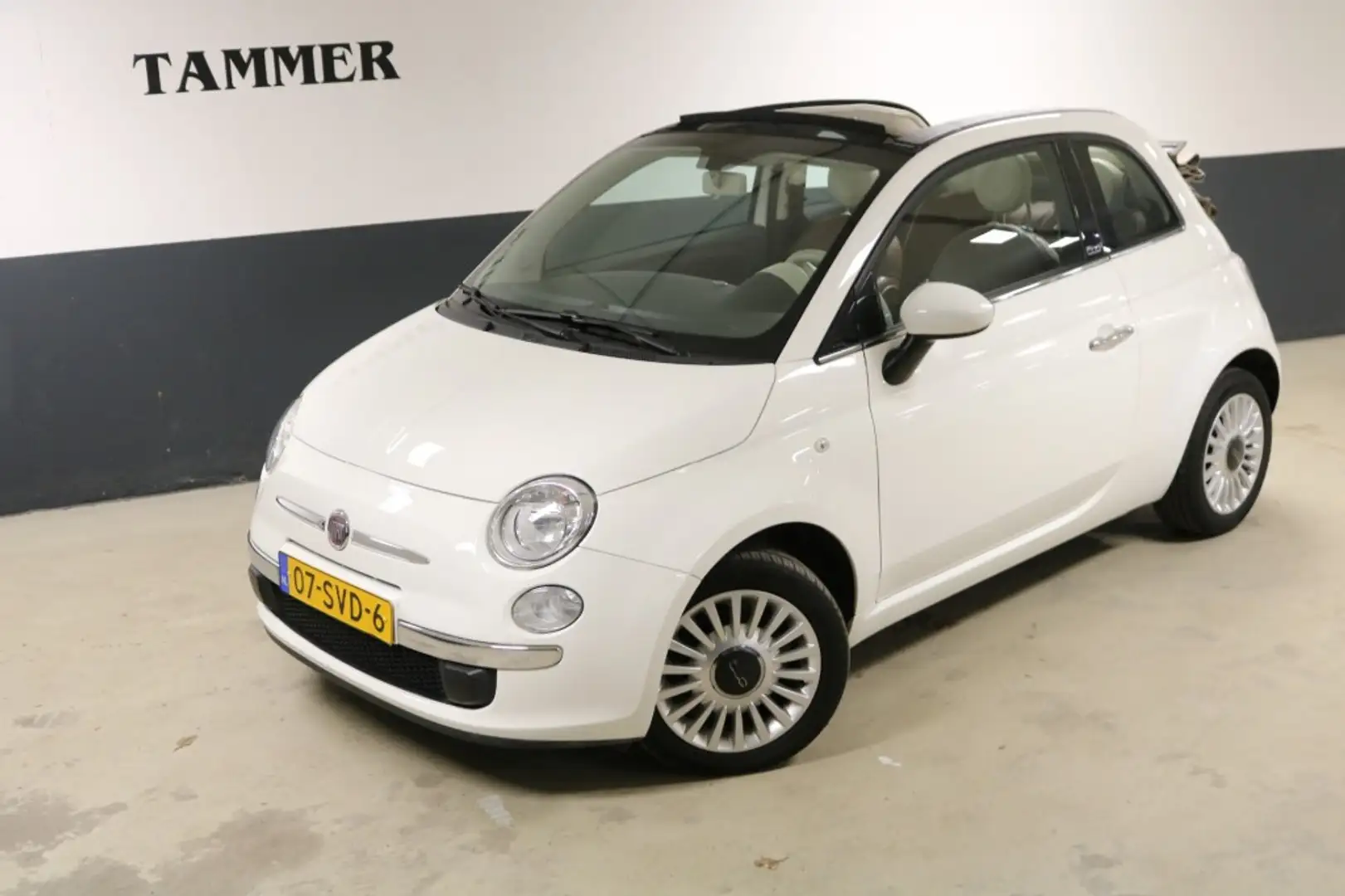 Fiat 500 0.9 TwinAir by Gucci LEER-AIRCO-NAP Wit - 2