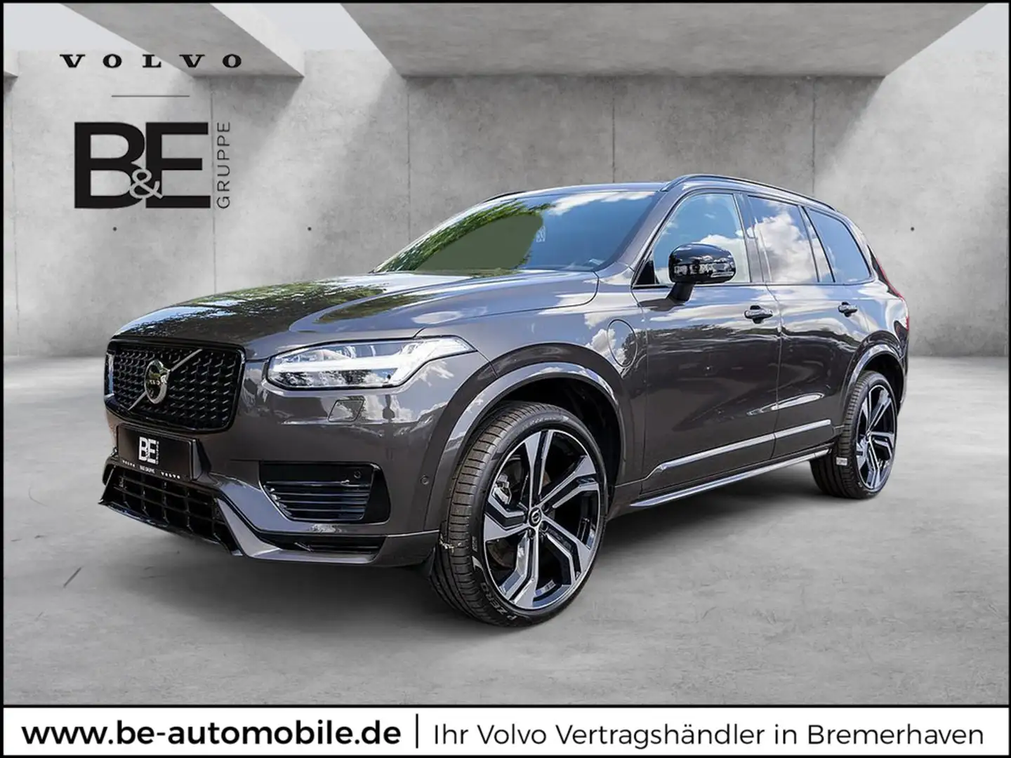 Volvo XC90 T8 Ultra Dark Recharge AWD STANDHZ PANO Grau - 1