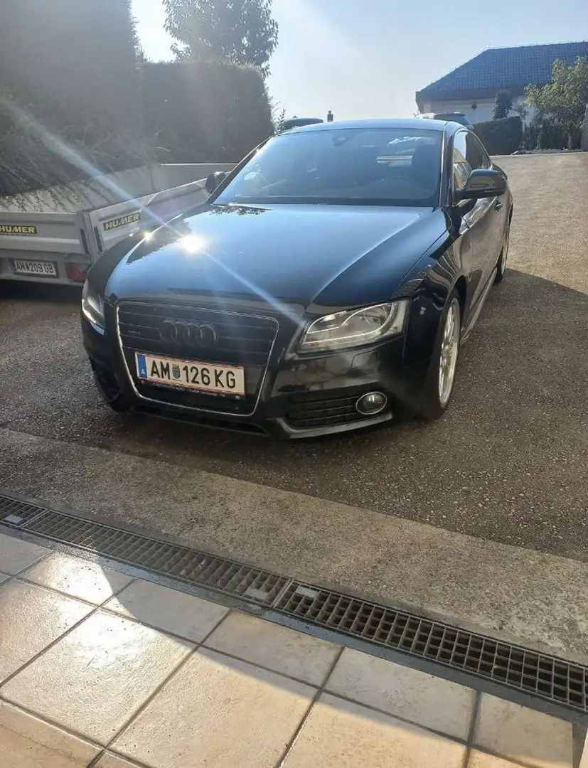 Audi A5 Coupé 3,0 TDI V6 quattro DPF Aut. Schwarz - 2