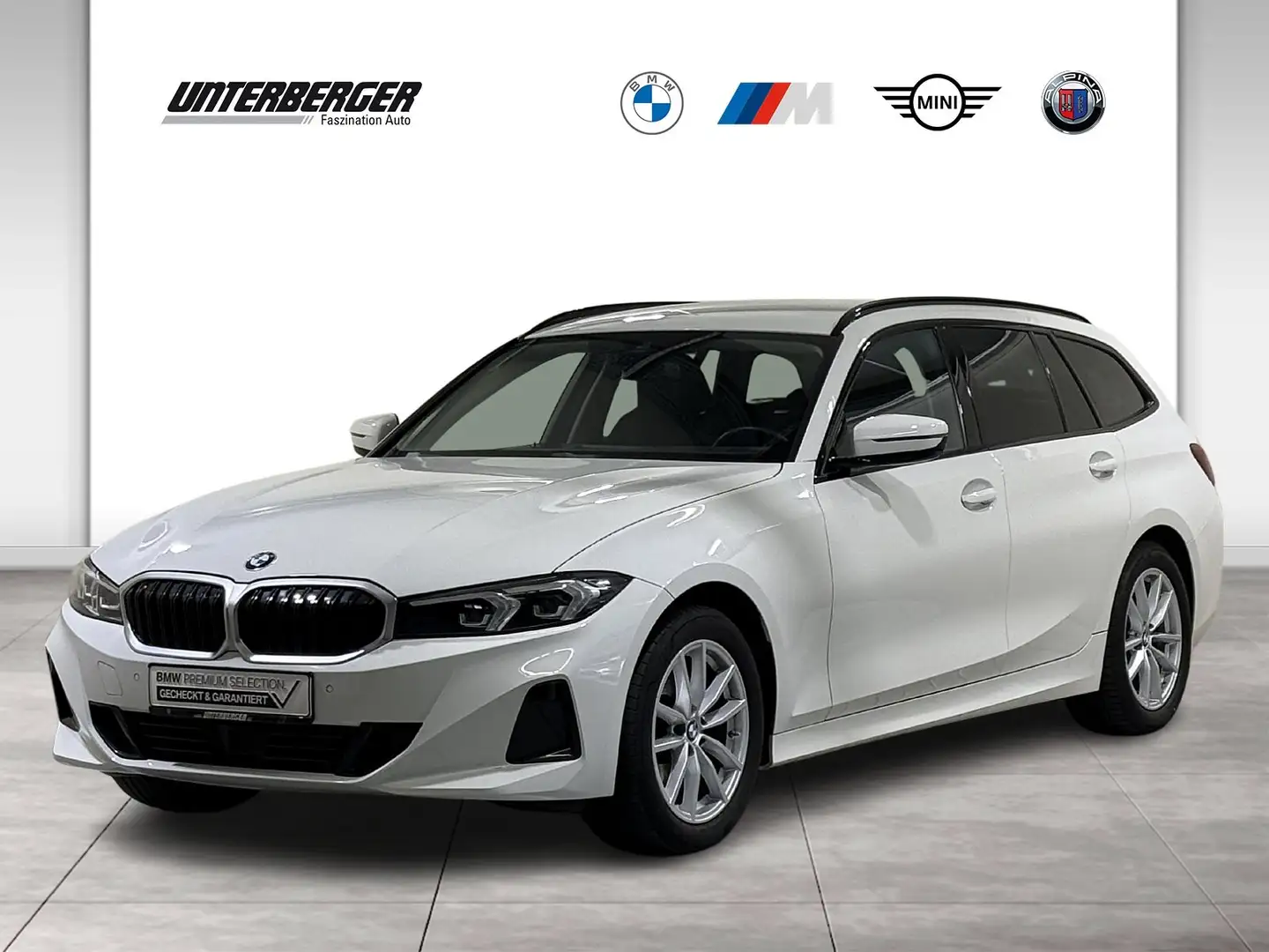 BMW 320 d Touring ACC Navi Sportsitze DAB Sitzhzg Weiß - 1