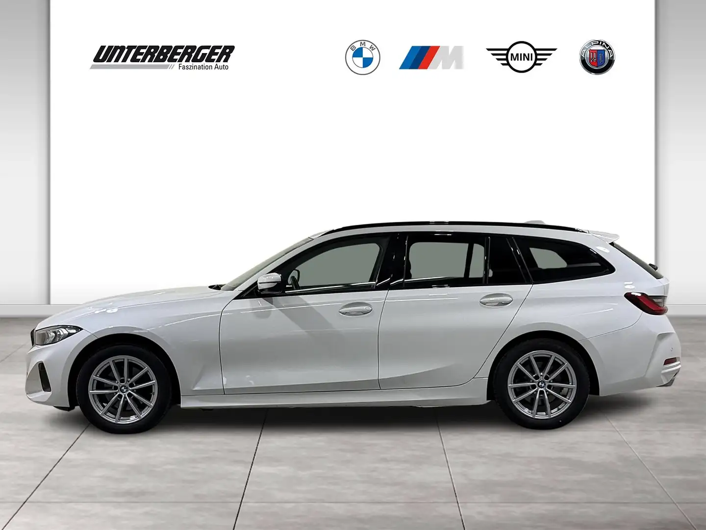 BMW 320 d Touring ACC Navi Sportsitze DAB Sitzhzg Weiß - 2