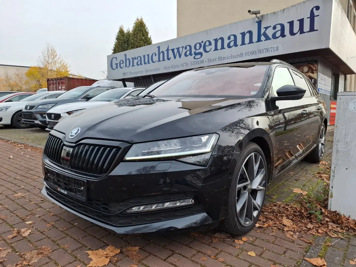 Skoda Superb Combi Sportline 2.0TDI 200 PS DSG*TÜV NEU Schwarz - 2