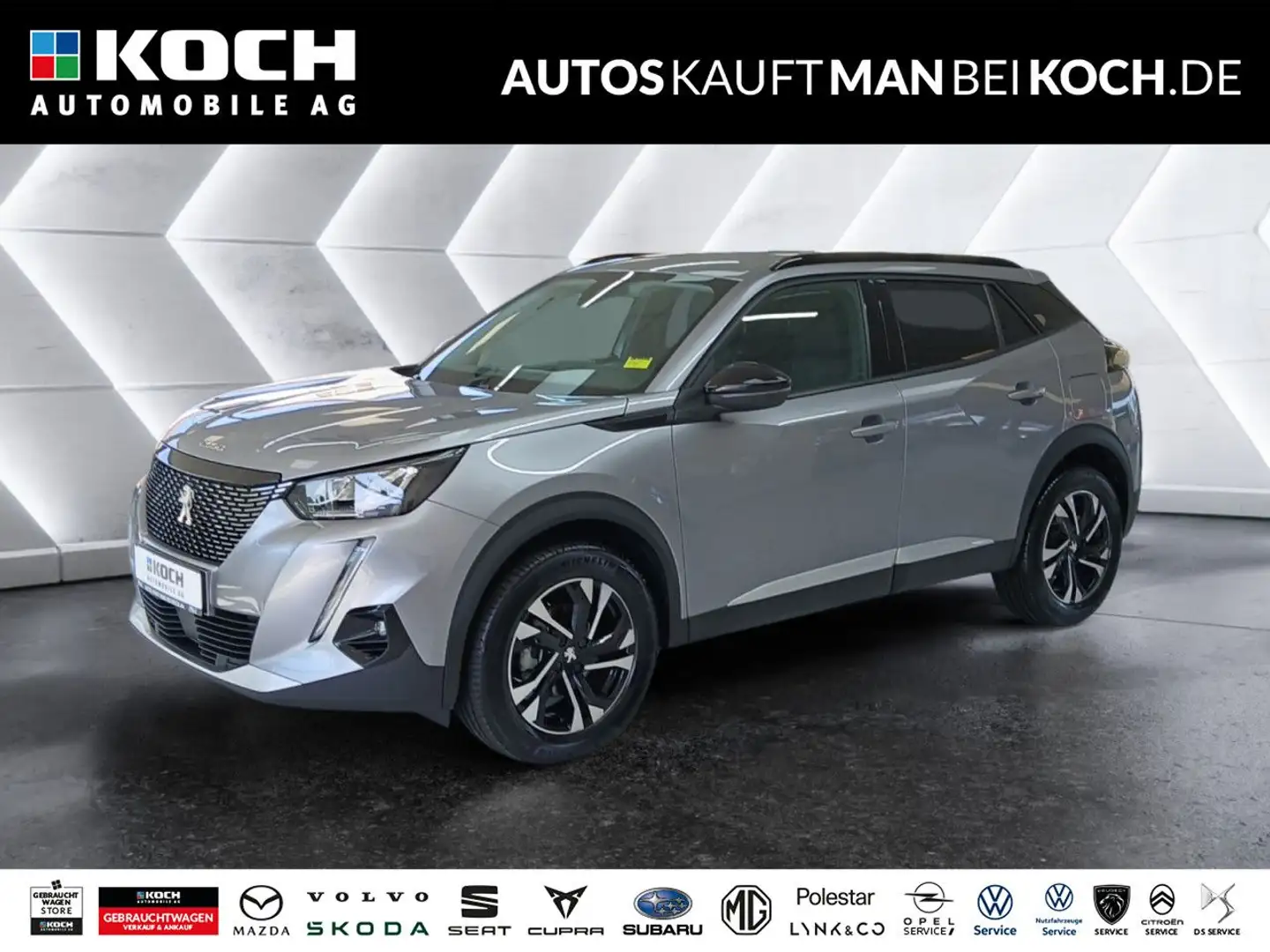 Peugeot 2008 PureTech 130 Roadtrip Bluetooth Navi LED Grau - 1