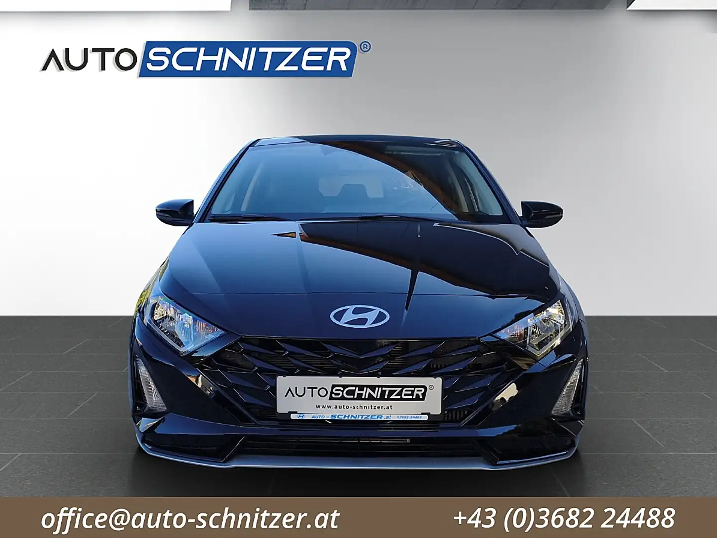 Hyundai i20 1,0 T-GDI Smart Line P7/O3 Schwarz - 2