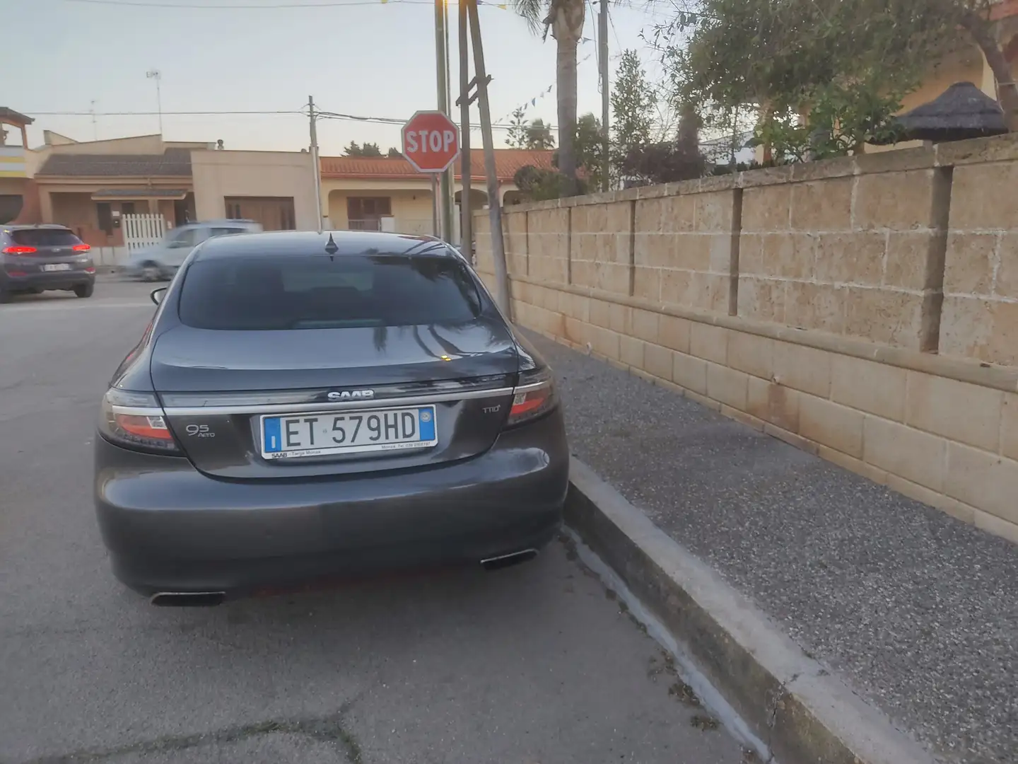 Saab 9-5 9-5 II 2010 Berlina 2.0 ttid Aero Grey - 2