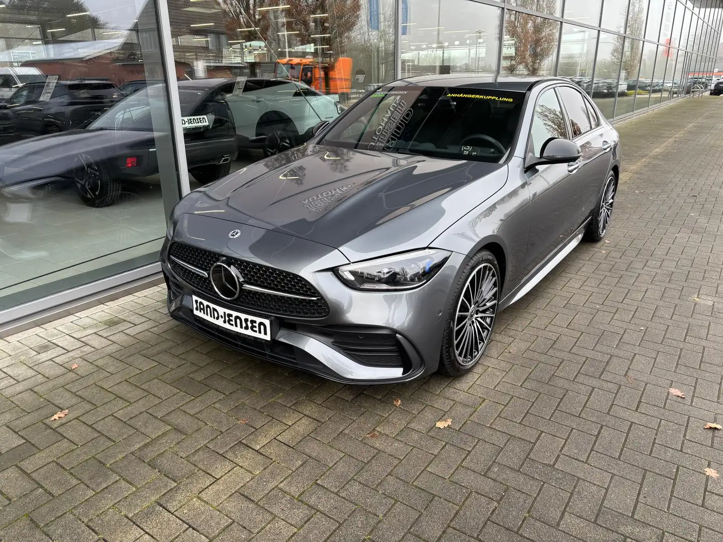 Mercedes-Benz C 300 d Limo AMG Line Premium Distr AHK Night 19 Gris - 2