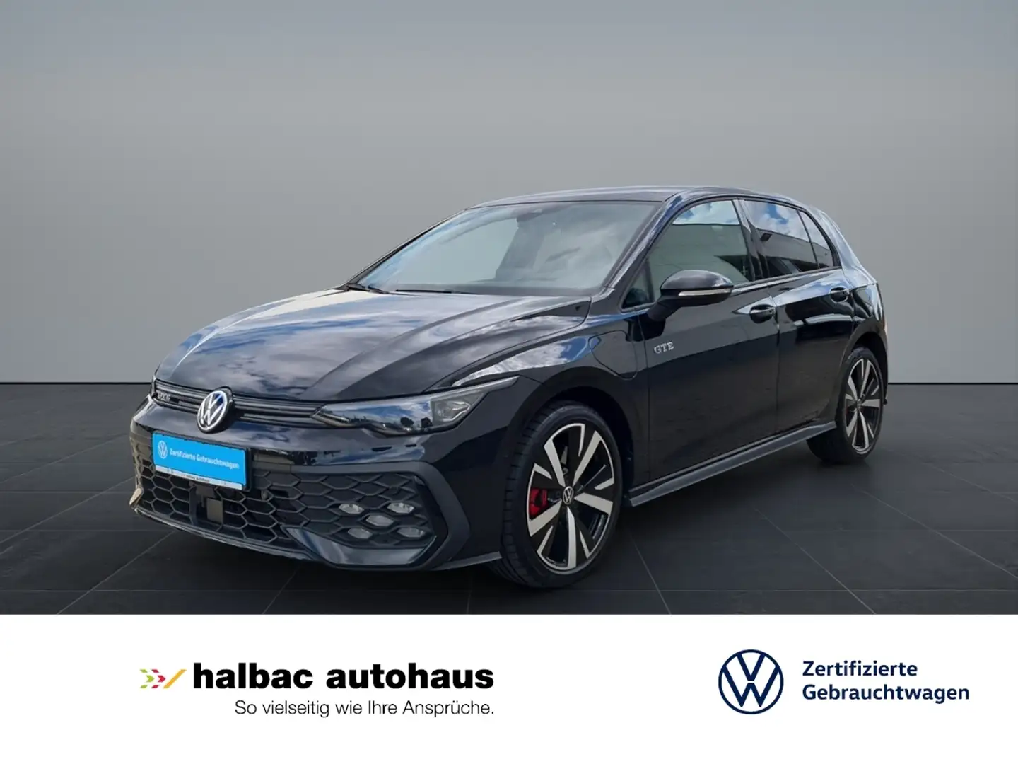 Volkswagen Golf 1.5 TSI GTE eHybrid DSG 200kW +LEDER+PANOD+AHK+WR Schwarz - 1