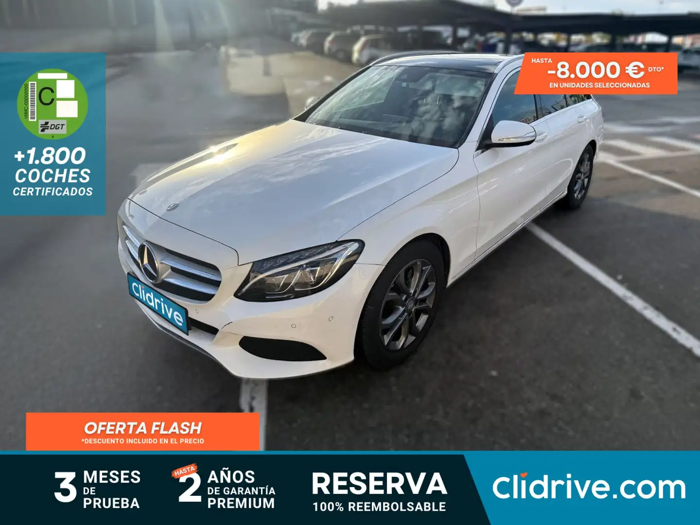 Mercedes-Benz C 220 Estate 220CDI BE Executive Avantgarde Blanco - 1
