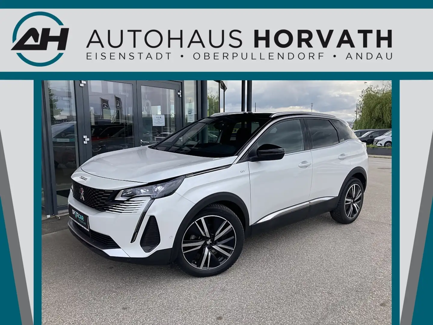 Peugeot 3008 BlueHDi 130 S&S EAT8 GT Pack Weiß - 1