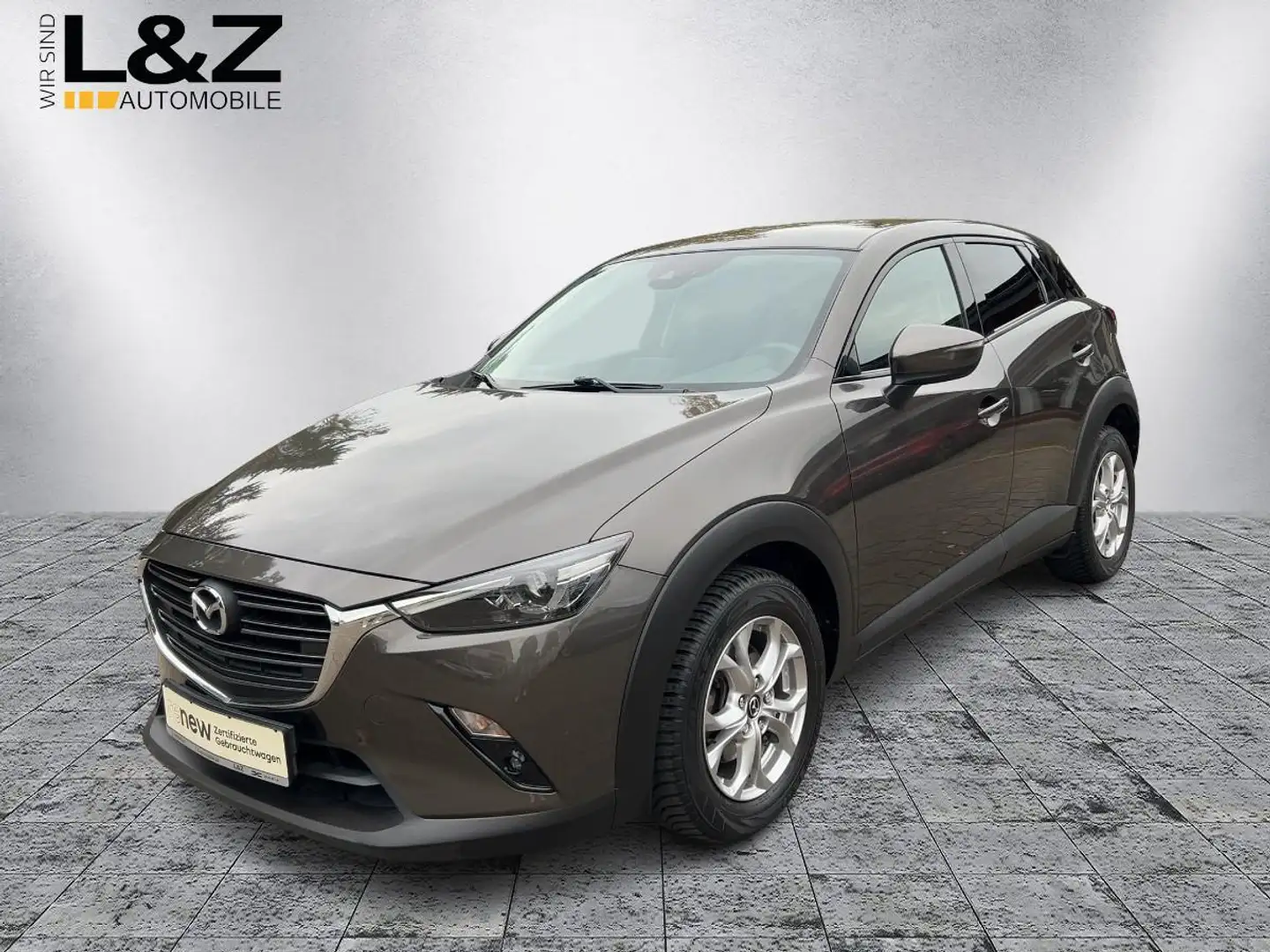 Mazda CX-3 2.0 Skyactiv Sports-Line Grau - 1