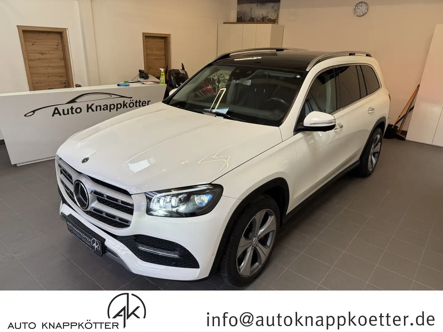 Mercedes-Benz GLS 400 GLS 400d 4Matic EXCLUSIVE Interieur/AHK/Panorama Blanc - 1