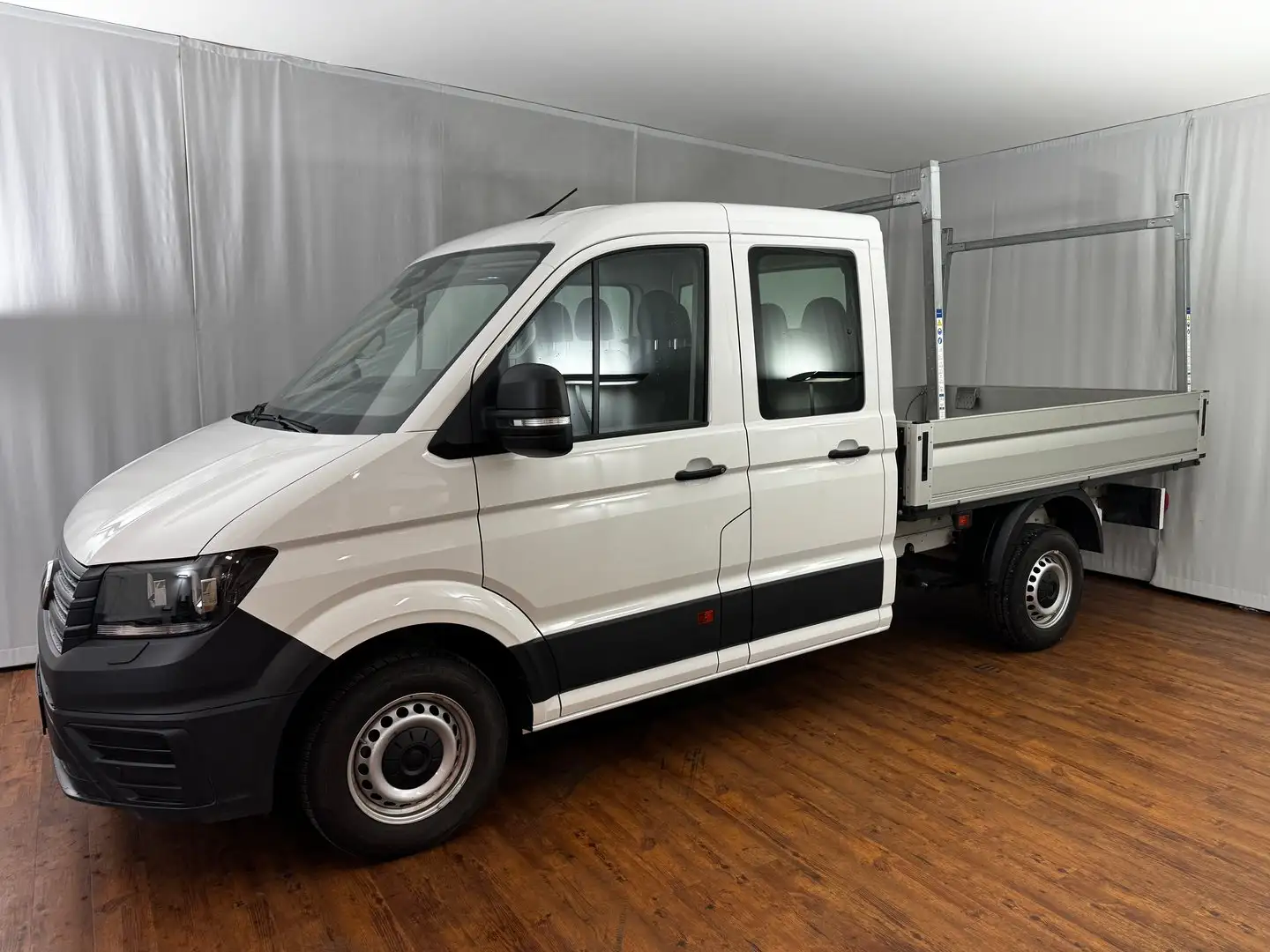 Volkswagen Crafter VW Crafter 35 T6 Doka-Pritsche L3 TDI Weiß - 2