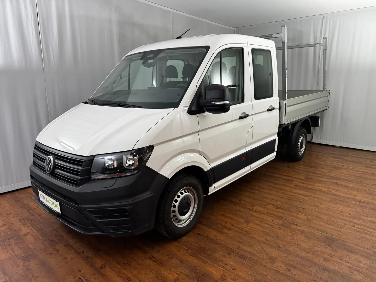 Volkswagen Crafter VW Crafter 35 T6 Doka-Pritsche L3 TDI Weiß - 1