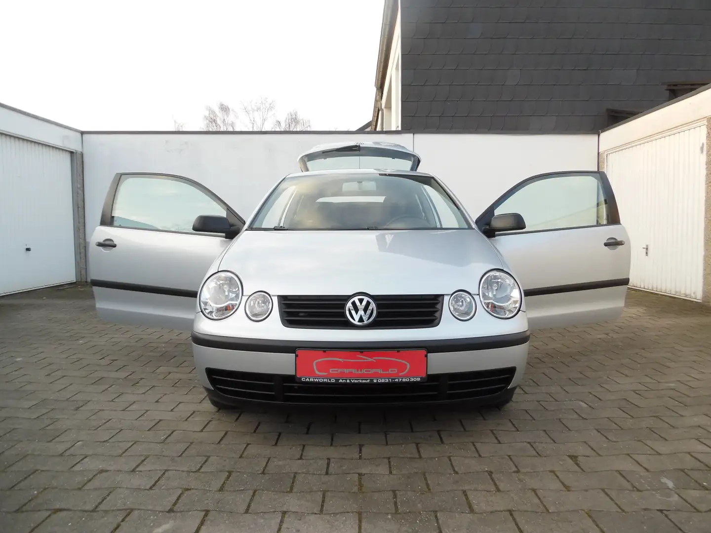 Volkswagen Polo Topzustand * 1. Hand * Klima * E Fh * Topgepflegt. Silber - 1