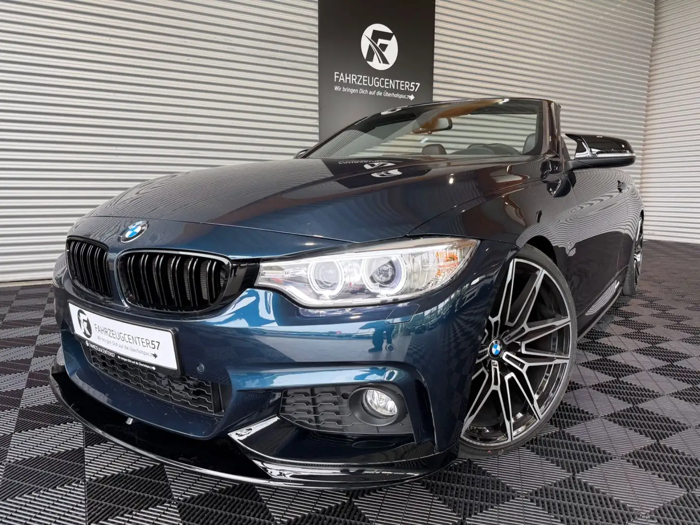 BMW 430 i Cabrio M-PAKET/H&K/HUD/CARPLAY/360°KAMERA Azul - 1