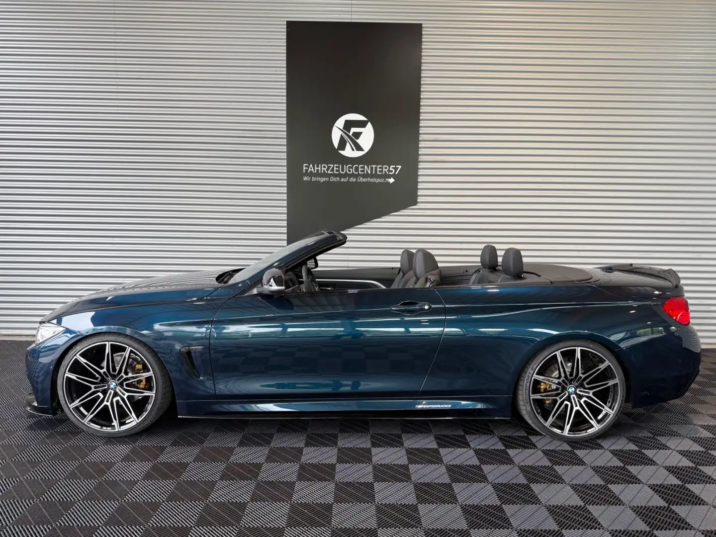 BMW 430 i Cabrio M-PAKET/H&K/HUD/CARPLAY/360°KAMERA Azul - 2