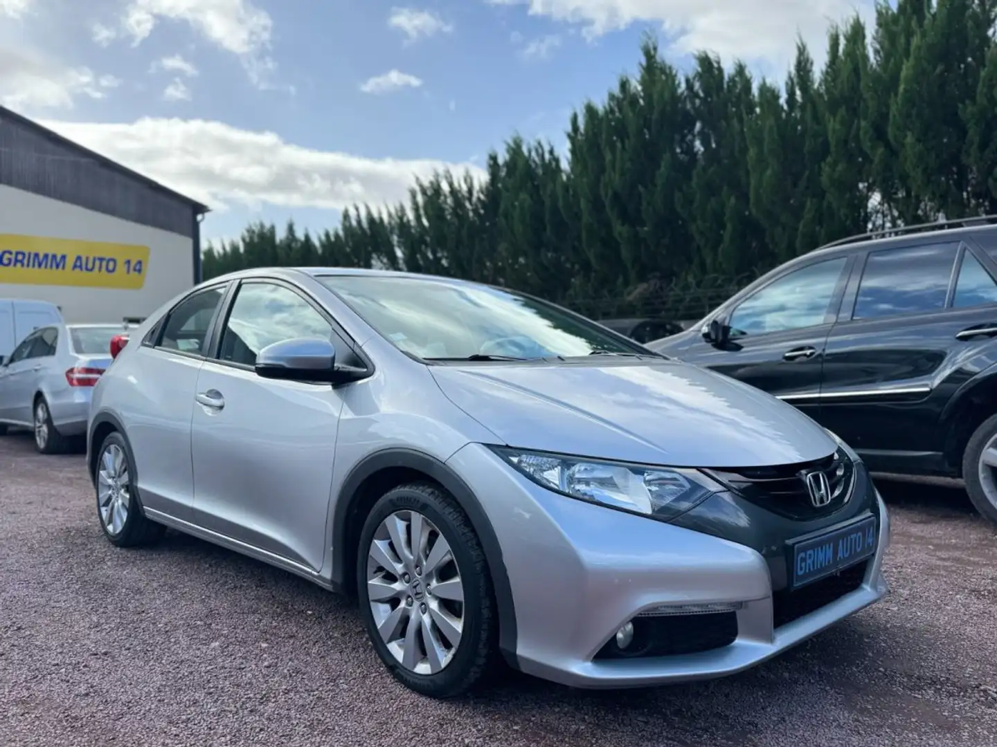 Honda Civic Berline 5 1.6 DTEC 120cv I-DTEC Sport Gris - 1