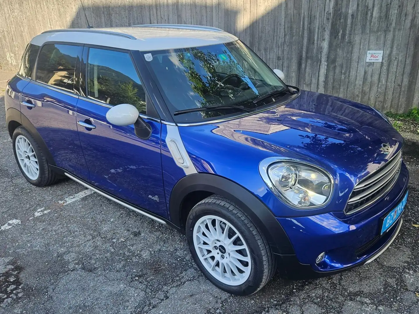 MINI Cooper D Countryman Pepper D All4 4x4, Garantie +8 Fach bereift Blau - 1
