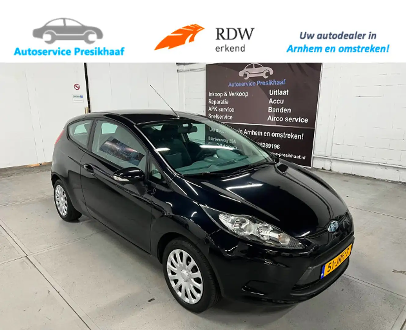 Ford Fiesta 1.25 Limited AIRCO / NAP / ELEK. RAMEN Schwarz - 1