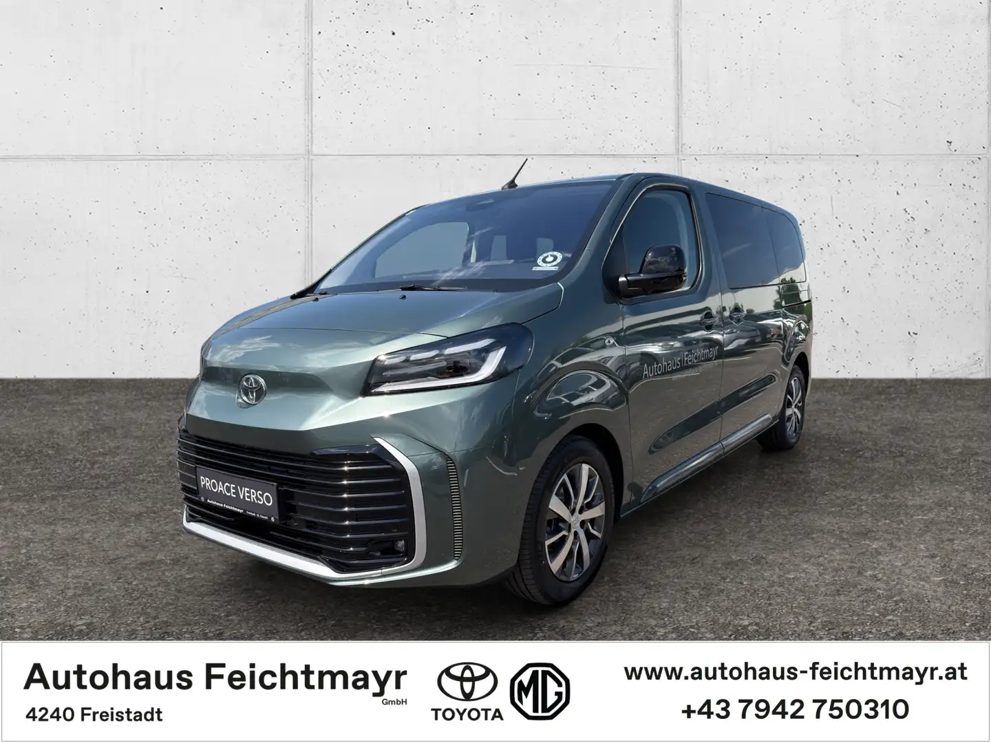 Toyota Proace Verso L1 2,2 D-4D 180 Teamplayer Aut. 5t. Grün - 1