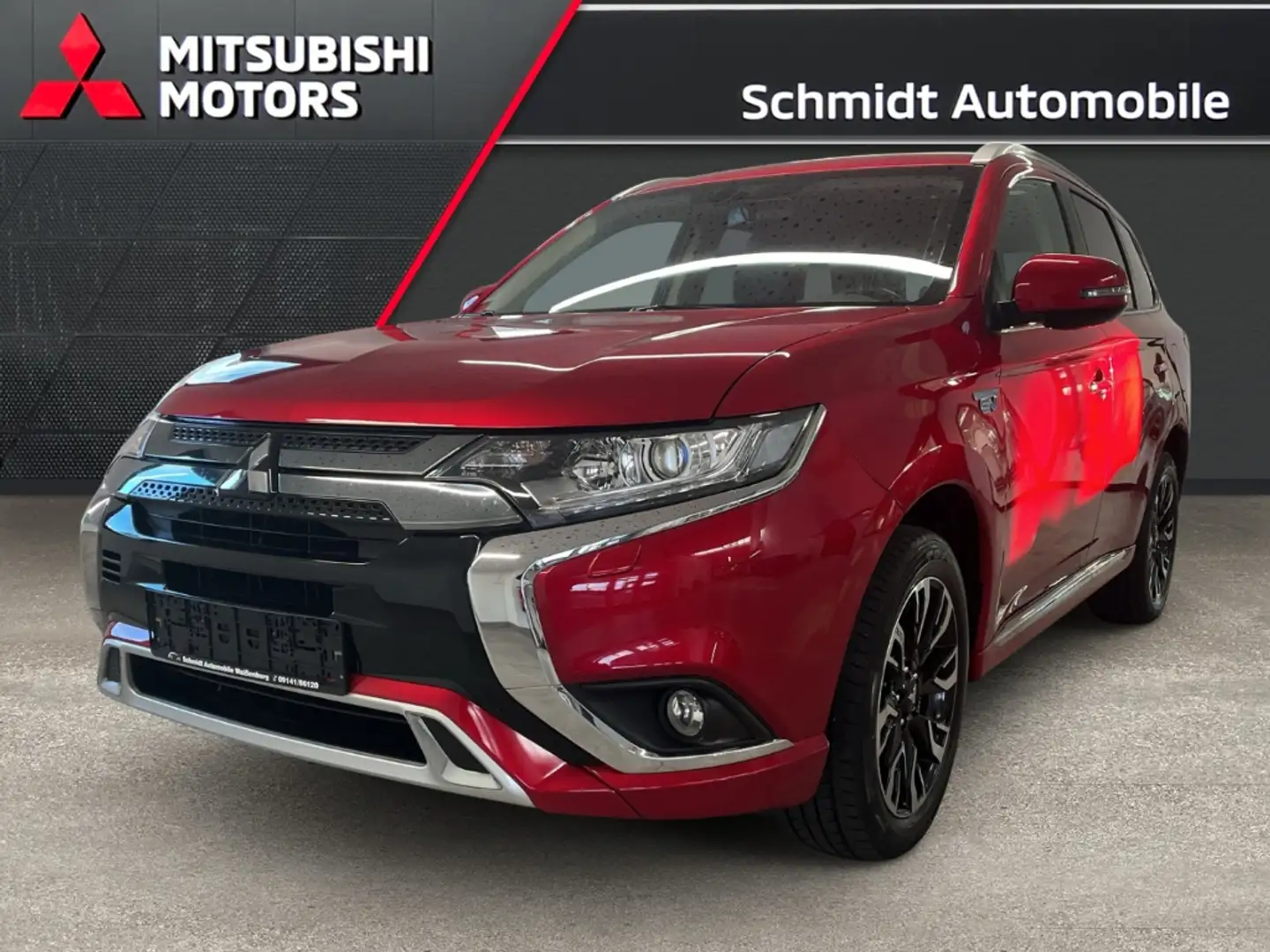 Mitsubishi Outlander 2.4 PHEV Basis Spirit 4WD Standheizung Rot - 1