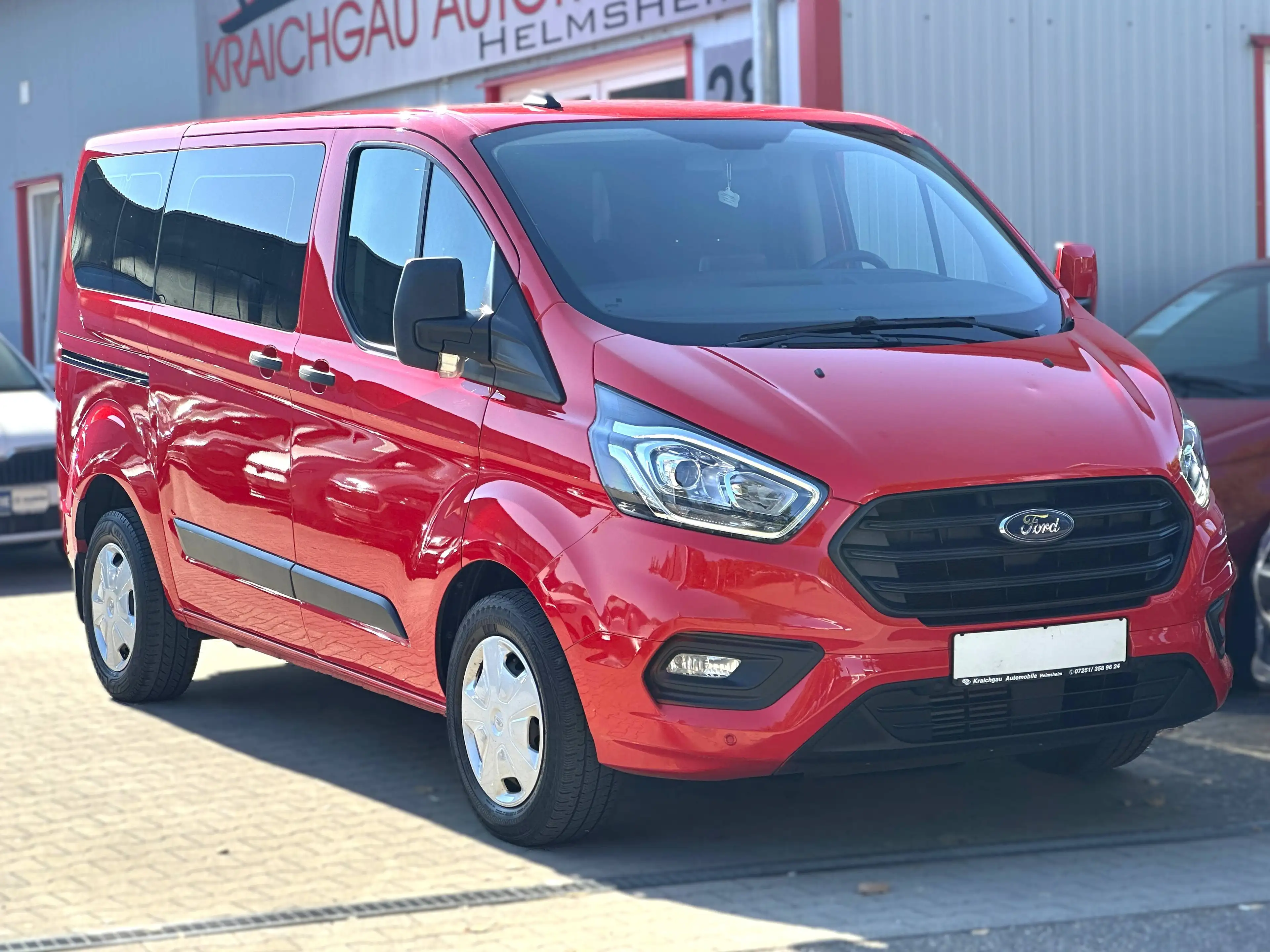 Ford Transit Custom 2.0 EcoBlue*TüV Neu*9-Sitze*Navi*2xKlima*Parkpilot*Tempomat*AHK — photo 8