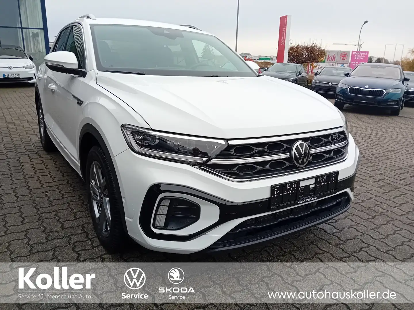 Volkswagen T-Roc T-Roc 1.5 TSI DSG R-Line AHK Standheizung Kamera Blanc - 2