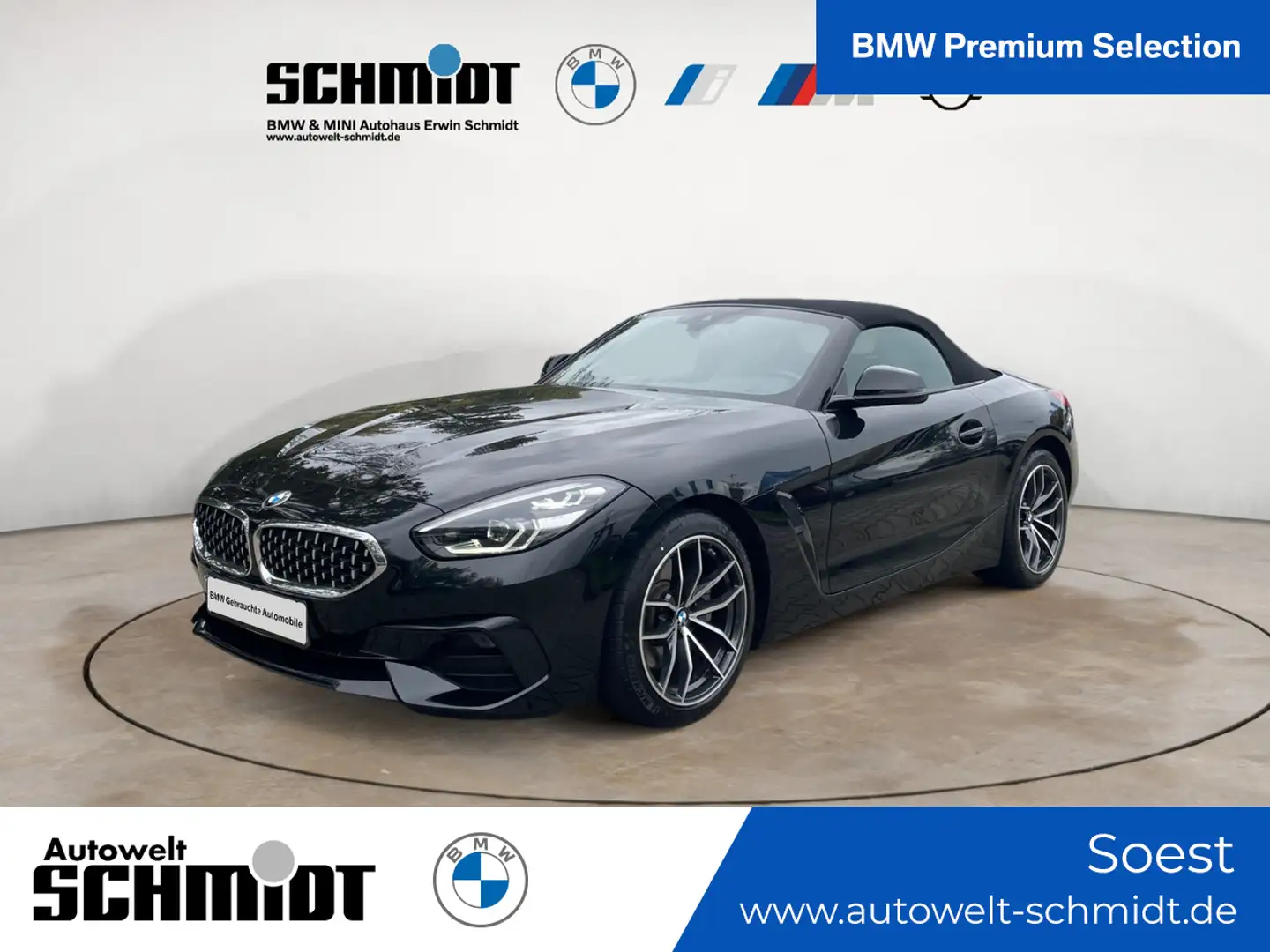 BMW Z4 sDrive30i Sport Line + 2Jahre-BPS.-GARANTIE Schwarz - 1