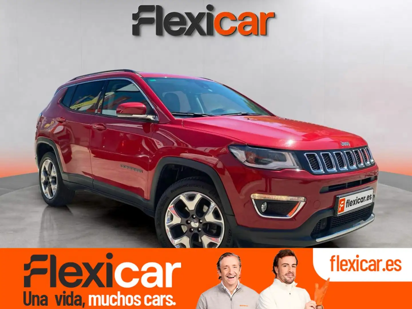 Jeep Compass 1.4 Multiair Limited 4x4 AD Aut. 125kW Rojo - 1