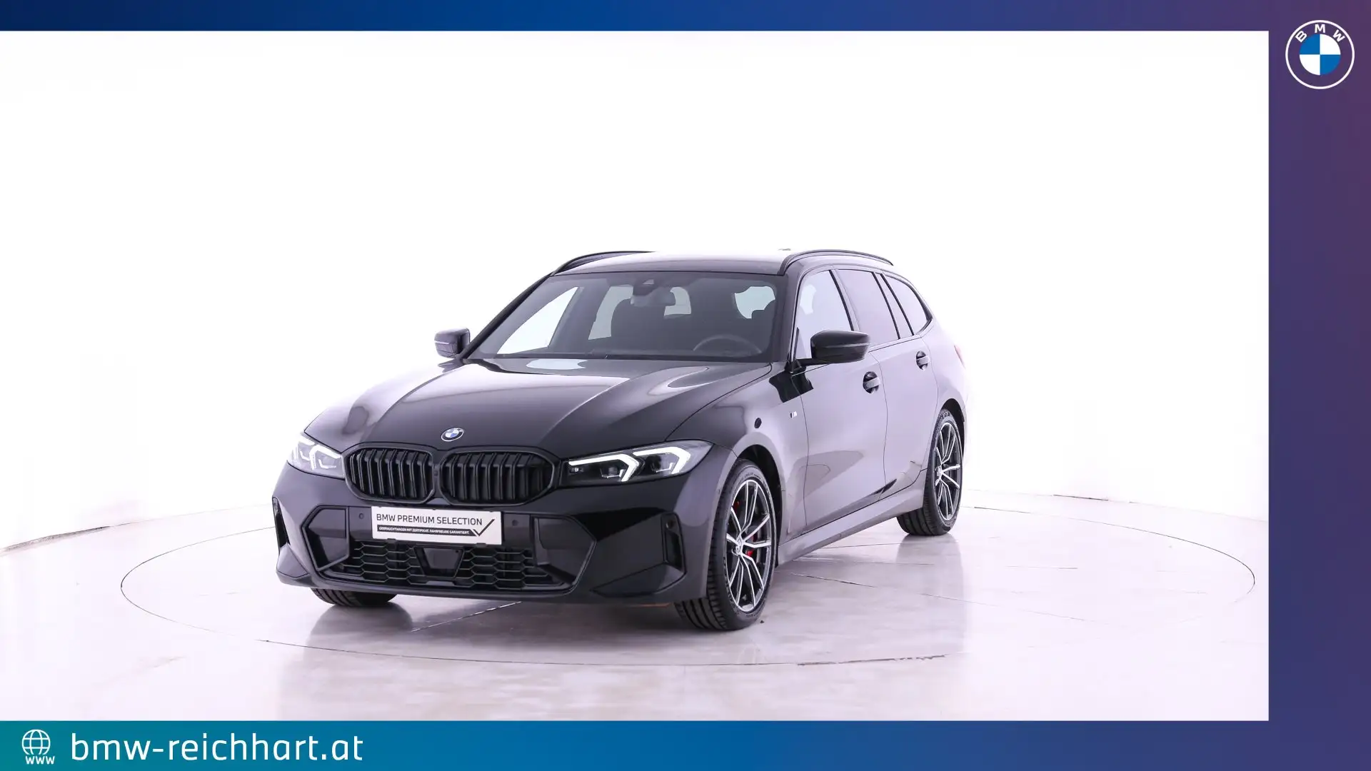 BMW 320 d xDrive Schwarz - 1