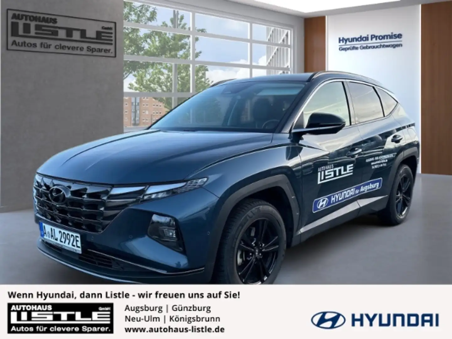 Hyundai TUCSON Plug-In Hybrid 265 PS 4WD PRIME Assist-P. Plus ECS Blauw - 1
