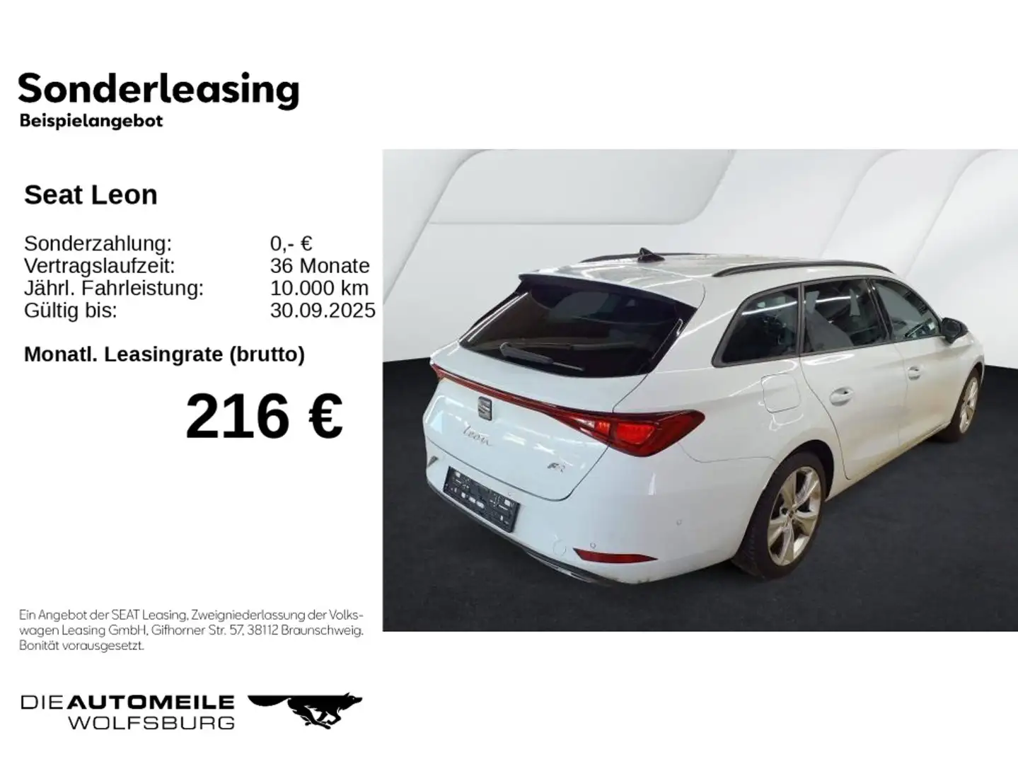 SEAT Leon ST FR 1.5 eTSI DSG LED/ACC Blanco - 2
